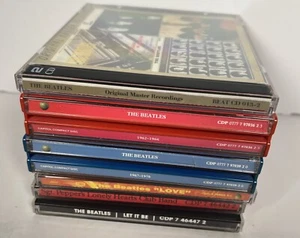 THE BEATLES CD Lot of 6 Let It Be Sgt Pepper’s Original Masters Hard Day - Picture 1 of 7