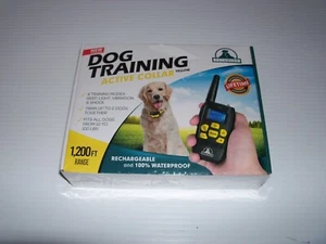 Pet Tech Dog Training Active Collar PT0Z1 1200 Feet  NEW  Rechargeable 2 Dogs - Picture 1 of 5
