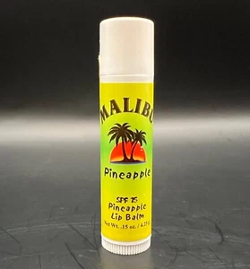 Malibu Pineapple Rum Scented SPF 15 Lip Balm - New - Picture 1 of 4