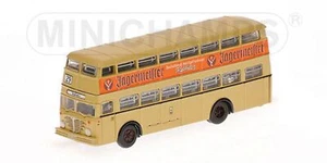 AUTOBÚS DE DOBLE CUBIERTA Minichamps 169071080 BUSSING D2U 1957 JAGERMEISTER modelo 1:160 - Imagen 1 de 1