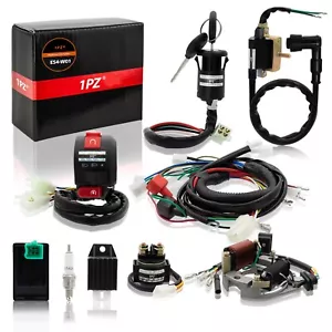 49cc-125cc CDI Wire Harness Stator Assembly Wiring Kit Chinese ATV Electric Quad - Bild 1 von 8