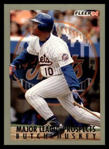 1994 Fleer 16 Butch Huskey  Major League Prospects Insert