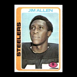 Jim Allen 1978 Topps Rookie Pittsburgh Steelers #391 R309C 1
