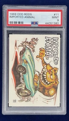 1969 ODD RODS IMPORTED ANIMAL #11 PSA9 MINT - Image 1 of 2