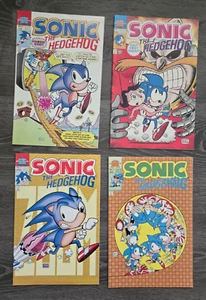 Sonic The Hedgehog Original Mini Series Comic Books #s 0 1 2 3 Complete Set - Picture 1 of 10