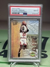 1993-94 Fleer Ultra Michael Jordan Famous Nicknames PSA 8 - Chicago Bulls