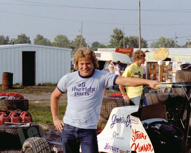 Steve Kinser Stanton 1981 chasis impresión 4x6  Foto 1 de 1