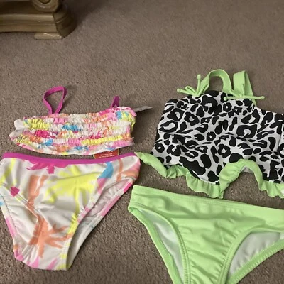 Girls size 2T lot of two bathing suits retail 35￼ - Image 1 of 4