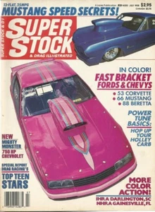 SUPER STOCK 1988 JULY - MILLARD, MILLS, HOT MOUSE, POWER TUNE, LANG - Imagen 1 de 1