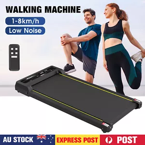 Treadmill Electric Walking Pad Home Office Gym Fitness Remote Control - Picture 1 of 11
