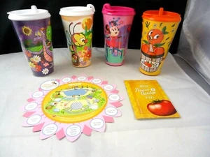 Disney WDW Flower/Garden Fest 2021 Spike's Pollen-Nation Exploration mugs set - Picture 1 of 9