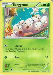 Pokemon Karte XY Drachenleuchten Nr. 1/108 Exeggcute englisch - Bild 1 von 1