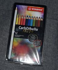 STABILO CarbOthello Pastellkreidestift 12er Metalletui