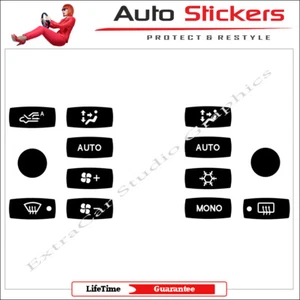 Fiat Croma Clima Panel Stickers Decals for Repair Worn Button Knob Switch - Imagen 1 de 6