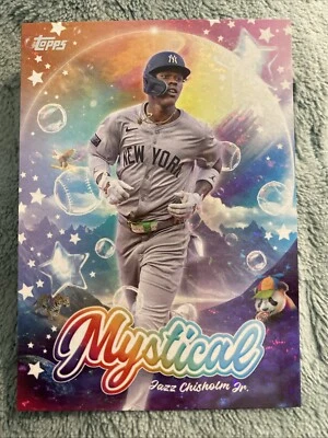 2024 Topps Update Jazz Chisholm JR. Mystical #MYS-31 - Image 1 of 2