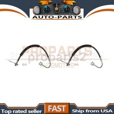 Задний тормозной шланг 2 шт для 2004 2005 2006 2007 2008 2009 Dodge Durango 4,7 л - Изображение 1 из 4