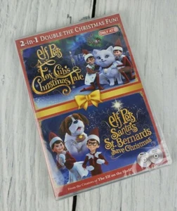 Elf on the Shelf Pets Fox Cub's Tale & Santa's St. Bernard's Save Christmas DVD - Picture 1 of 8