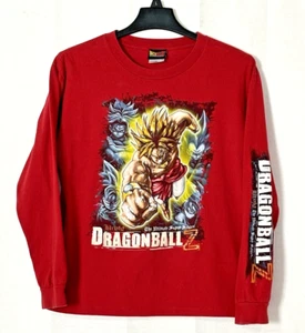 Vintage 2002 Dragon Ball Z Broly Super Saiyan T-Shirt w/3D Graphic - Youth XL - Picture 1 of 5