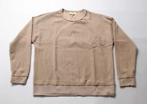 New In Women's Oversized Soft Ribbed Crewneck Knit Top BL1 Mocha Small NWT - Picture 1 of 3