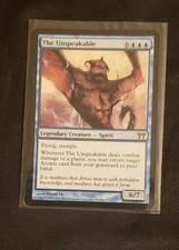 The Unspeakable NM Legendary RARE Champions Of Kamigawa Magic The Gathering MTG