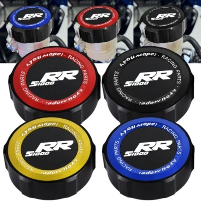 Tapa de depósito de líquido de frenos delantero para BMW S1000RR S1000 RR 2008-2025 Foto 1 de 4