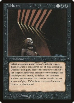 Arabian Nights MTG  Oubliette (Light)  Magic - Image 1 of 2