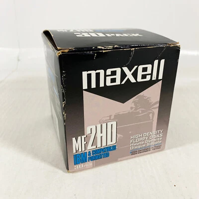 [NUEVO] Paquete de (24) disquetes Maxell MF 2HD de alta densidad Foto 1 de 3