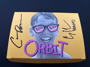 Caja autografiada de 6 entrecerrados/papá órbita - Imagen 1 de 2