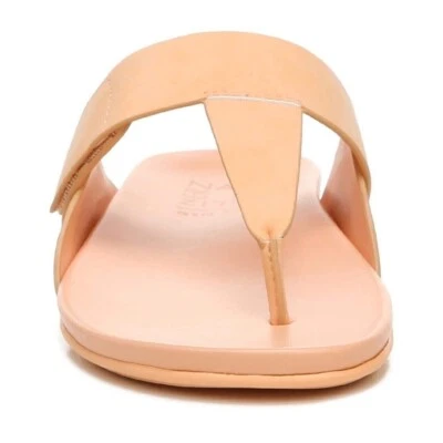 NEW NATURALIZER Women's GenN-Twirl Thong Sandals Faux Leather Size 7 Peach - Image 1 of 4