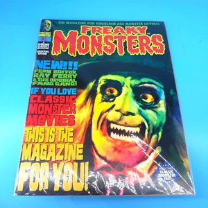 FREAKY MONSTERS #1 Revista Edición Trasera Edición Coleccionista Cubierta - Imagen 1 de 5