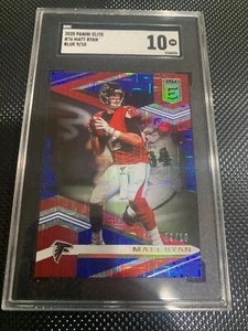 2020 Panini Donruss Elite Matt Ryan Blue /10 Falcons #76 SSP SGC 10 GEM MINT - Bild 1 von 2