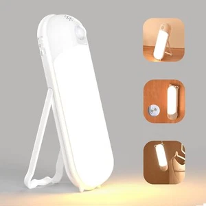 Motion Sensor Night Light Rechargeable Portable Wall Mounted for Bedroom Cabinet - Picture 1 of 9