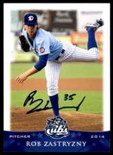 2014 Grandstand Daytona Cubs Rob Zastryzny Auto #34 Signed