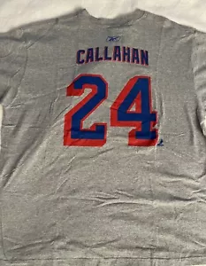 MAGLIA NY RANGERS TAGLIA XL REEBOK RYAN CALLAHAN MSG NHL HOCKEY CAPTAIN TAMPA BAY - Foto 1 di 6