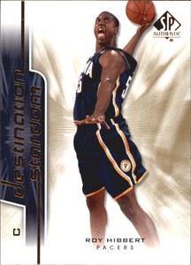2008-09 SP Authentic Destination Stardom Basketball Card #DS17 Roy Hibbert