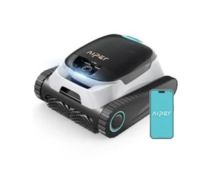 Aiper Scuba S1 Cordless Robotic Pool Cleaner Pool Vacuum for Inground Pool White - Picture 1 of 8