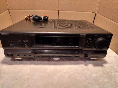 Technics SA-GX490 AV Receiver Digital  AM FM Tuner Stereo Phono, Tested ✓ - Image 1 of 4