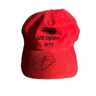 Guaranteed Authentic Novak Djokovic Signed Autograph US Open NYC hat ( See Desc) - Image 1 of 4
