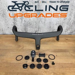 Wenig Kilometer! Roval Rapide Cockpit 42 cm x 100 mm Carbon integrierter Lenker 337 g - Bild 1 von 13