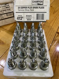 Champion 412s RC12LYC Service Shop Pack Of 24 Spark Plugs - Picture 1 of 3