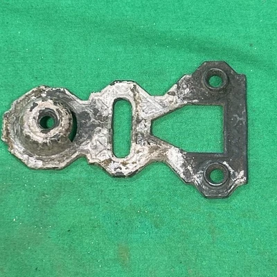 Vintage Antique Eastlake Thumb Latch Door Hardware Victorian Cast Iron Lock Part - Image 1 of 4