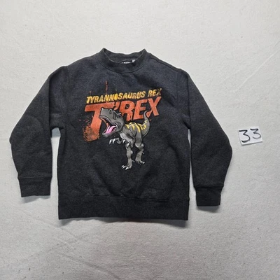 Tyrannosaurus Rex T-Rex Dinosaurio Sudadera Joe Boxer Niños XS Extra Pequeña 4/5 Foto 1 de 4