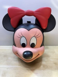 Fiambrera de plástico con cabeza de Minnie Mouse de Walt Disney de colección Aladdin SIN termo - Imagen 1 de 5