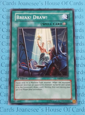 ABPF-EN052 Break! Draw! Yu-Gi-Oh Card 1st Edition New - Image 1 of 4