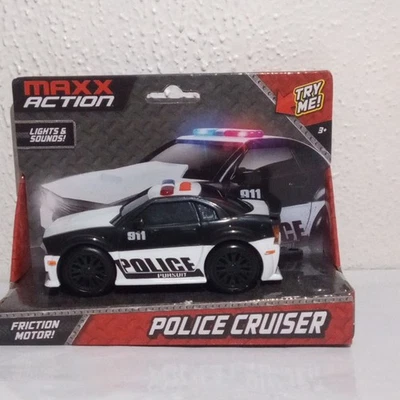 *NEW* Police Motor Rescue Vehicles SUV. Lights & Sounds, Friction Motor - Image 1 of 4