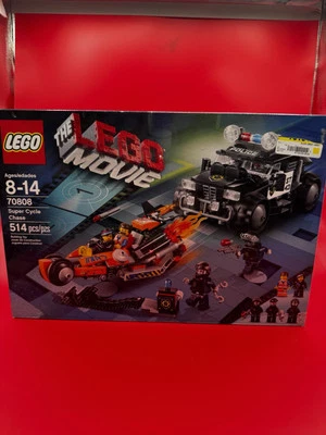 NEW The LEGO Movie SUPER CYCLE CHASE - Set 70808 Emmet Lucy Wyldstyle Robe SWAT - Image 1 of 4