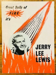 Jerry Lee Lewis Original Firmado Programa de Conciertos Gira por el Reino Unido Abril/Mayo 1962 - Imagen 1 de 3