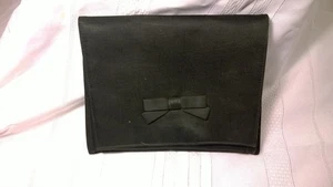 Cartera clutch vintage negra Lenox elegante retro pinup mujer - Imagen 1 de 9