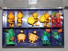 HPF: Biene Maja 1986 - Komplettsatz, 5x komplette Figuren, Rest unvollständig