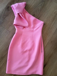 By Johnny Size 6 Lana Pink One Shoulde Dress - Races - Foto 1 di 8
